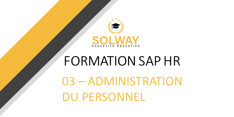 SAP HR - Administration du personnel